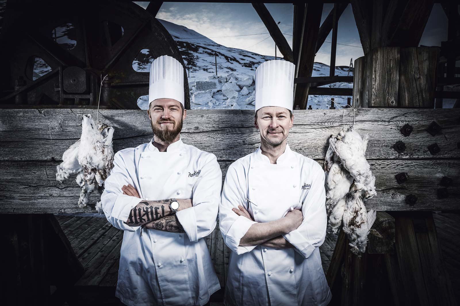 Nansen restaurant's chefs