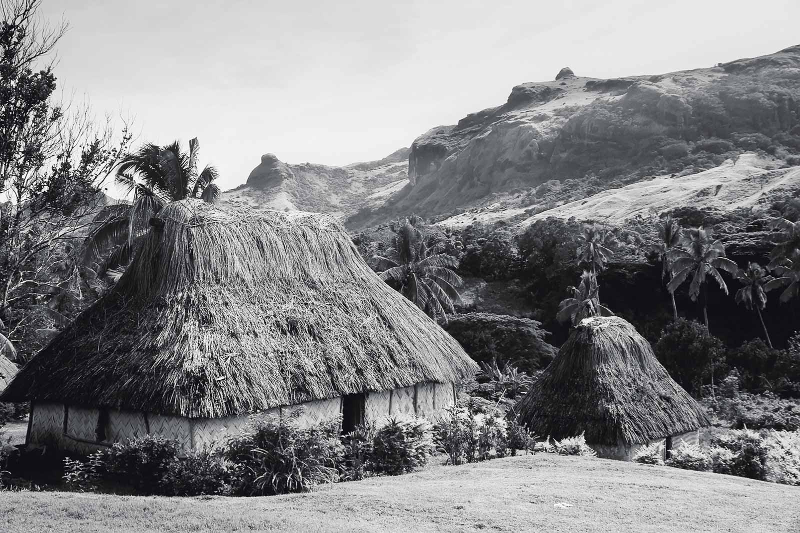 Navala village, Viti Levu island, Fiji