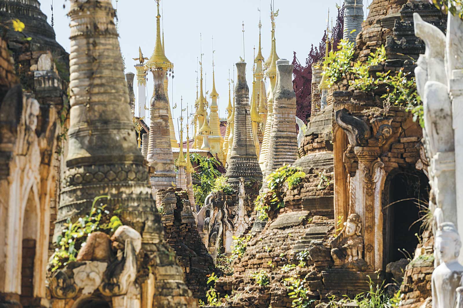 Temples in Bagen, Myanmar