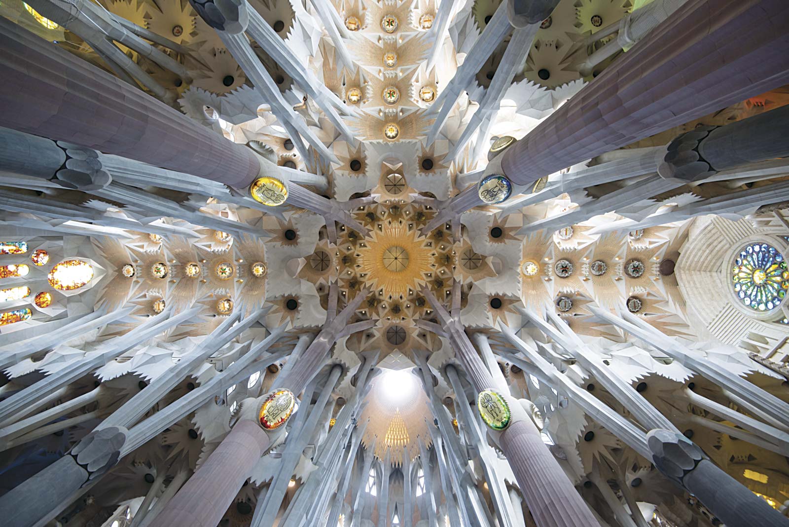 Divine light Sagrada Familia Cathedral