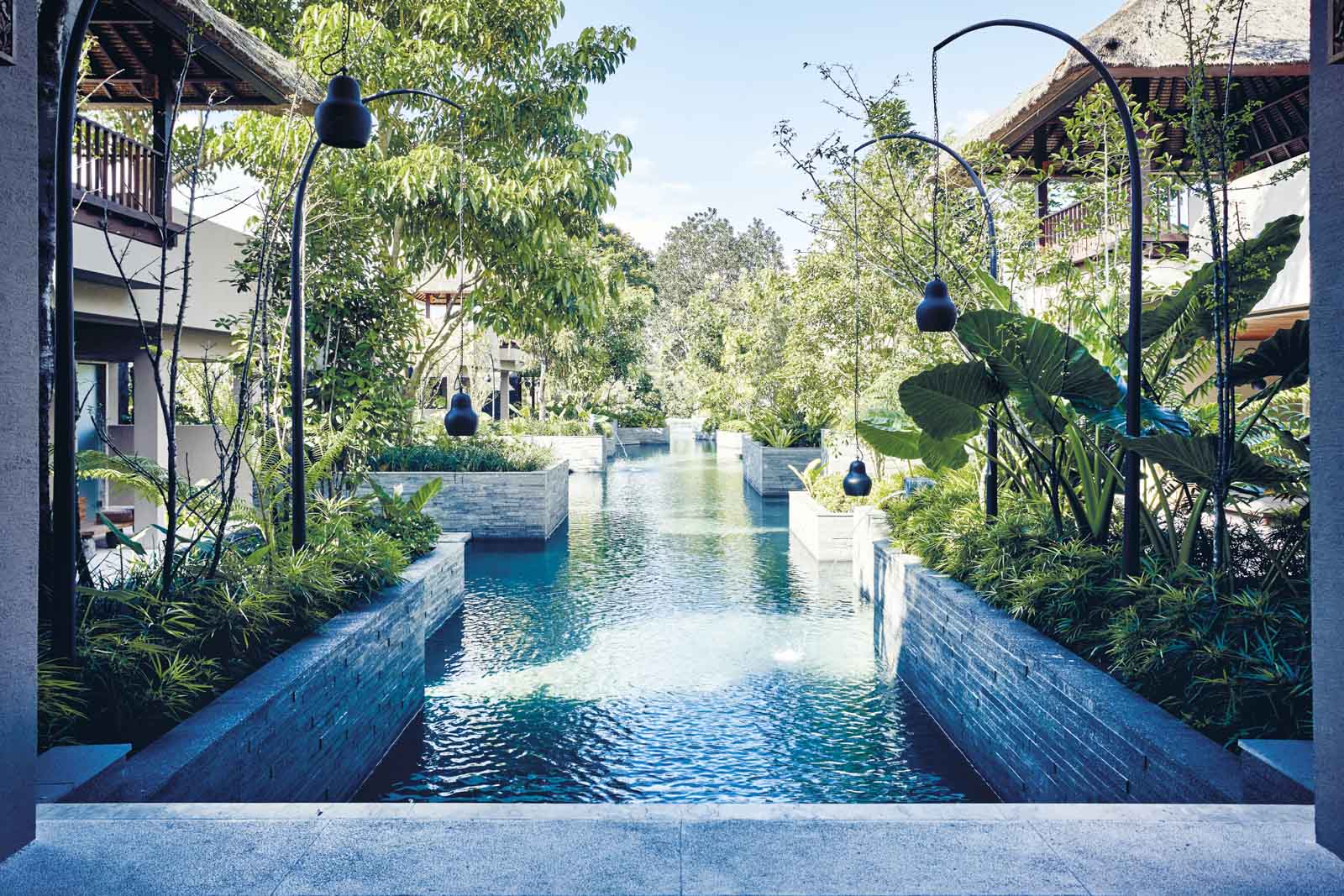 Hoshinoya Bali jungle hotel in Indonesia