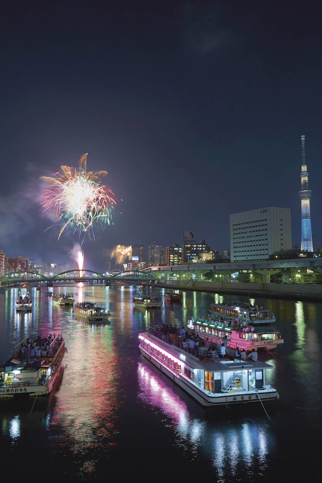 Sumida River Fireworks Festival Tourism