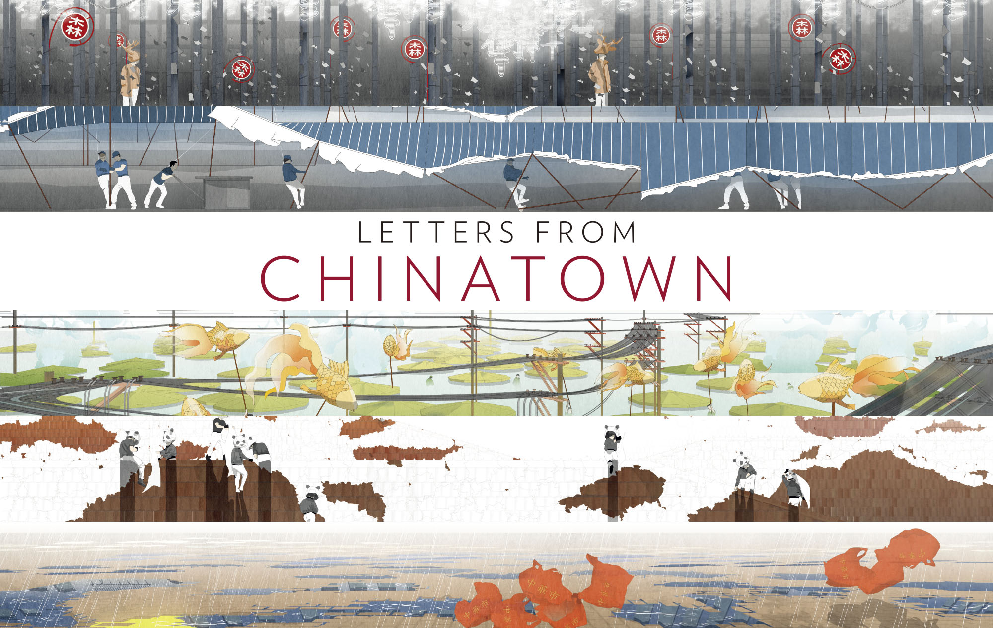 Chinatown illustration