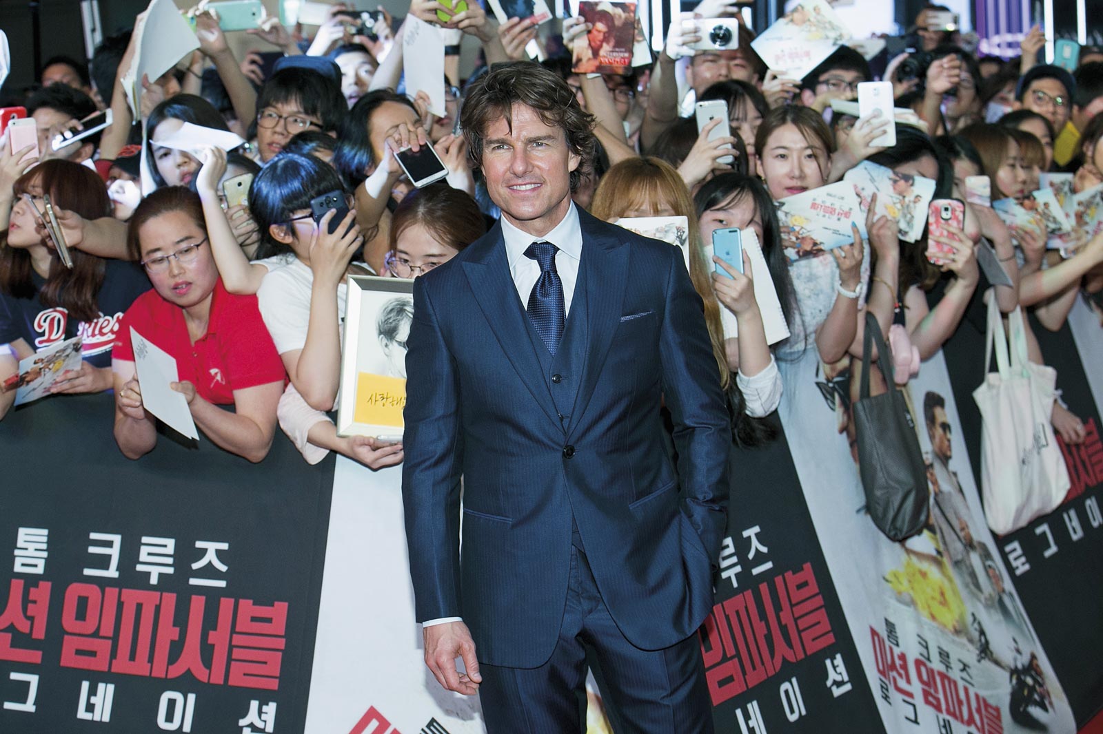 Tom Cruise "Mission Impossible - Rogue Nation" Seoul Premiere
