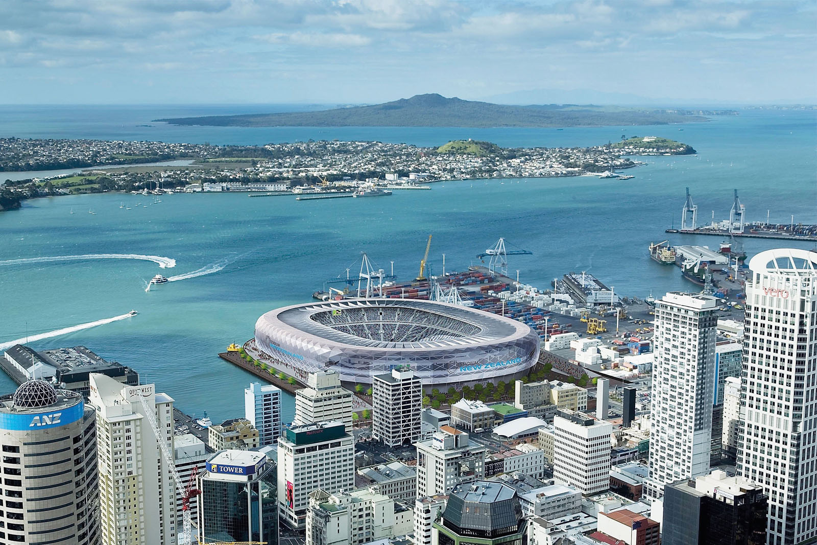 2011年世界盃欖球賽計劃在新西蘭興建新的國家體育館