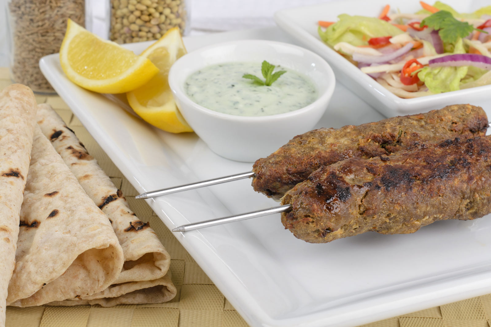 Kakori kebab and galauti kabab are traditional dishes with more than 100 years of history