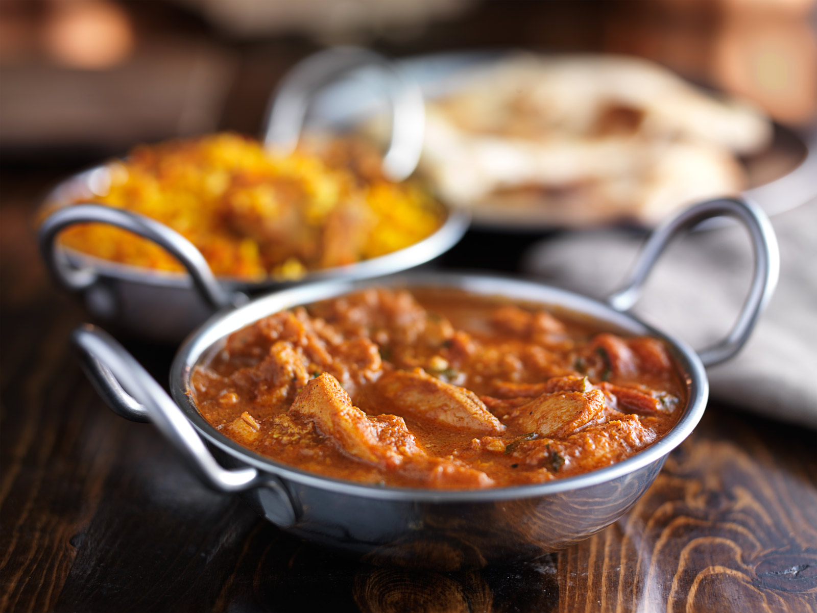 Butter Chicken must-try Indian dishes originally from Old Delhi in 1950s