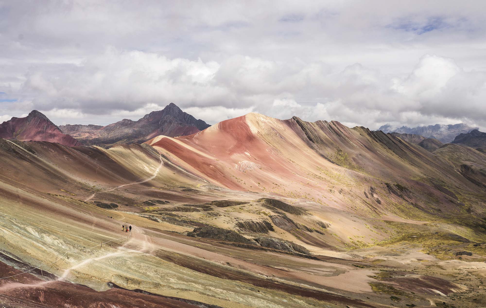Peru rainbow mountain, wild place