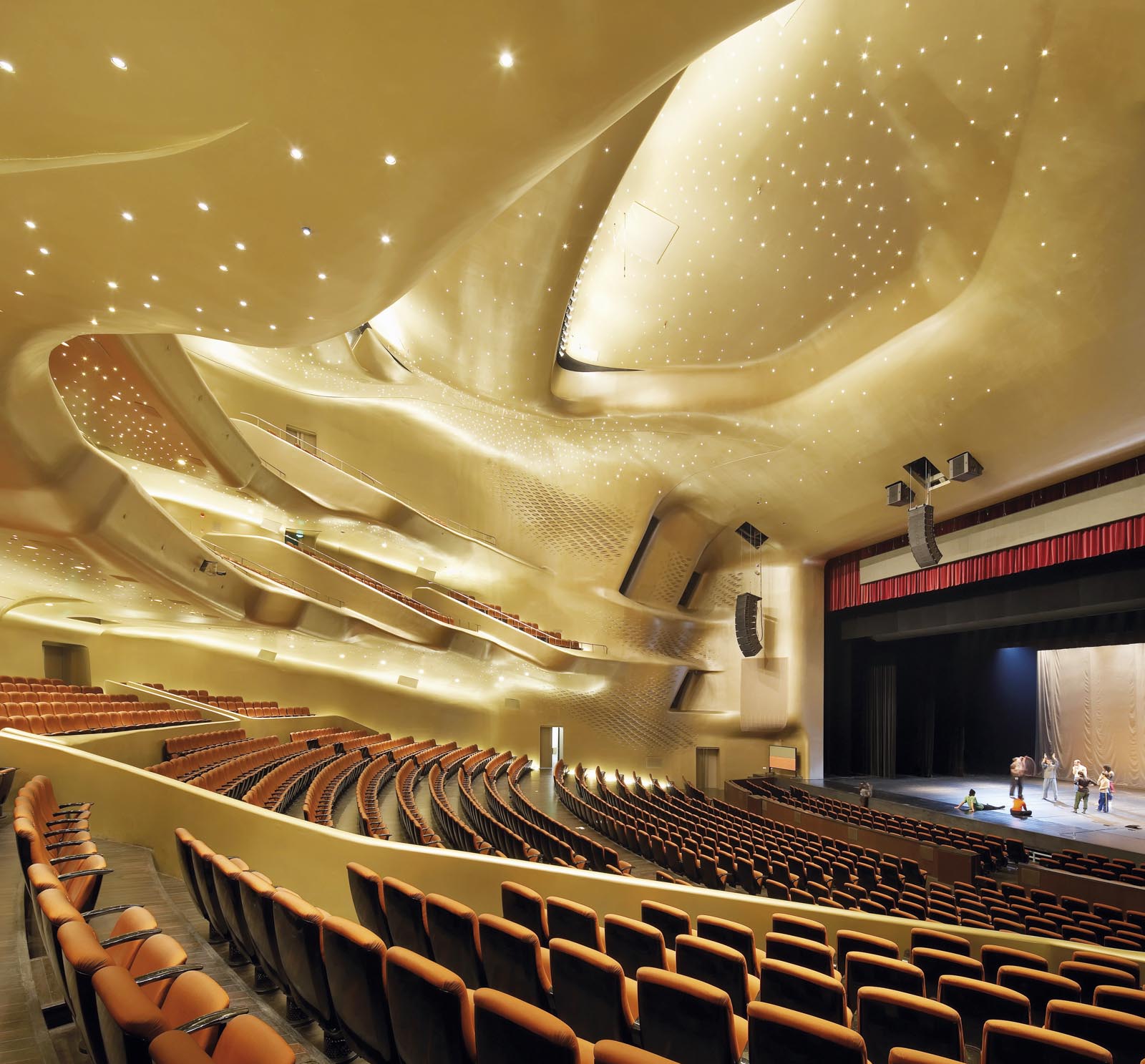 Pearl River Delta, Opera House, Guangzhou, China,