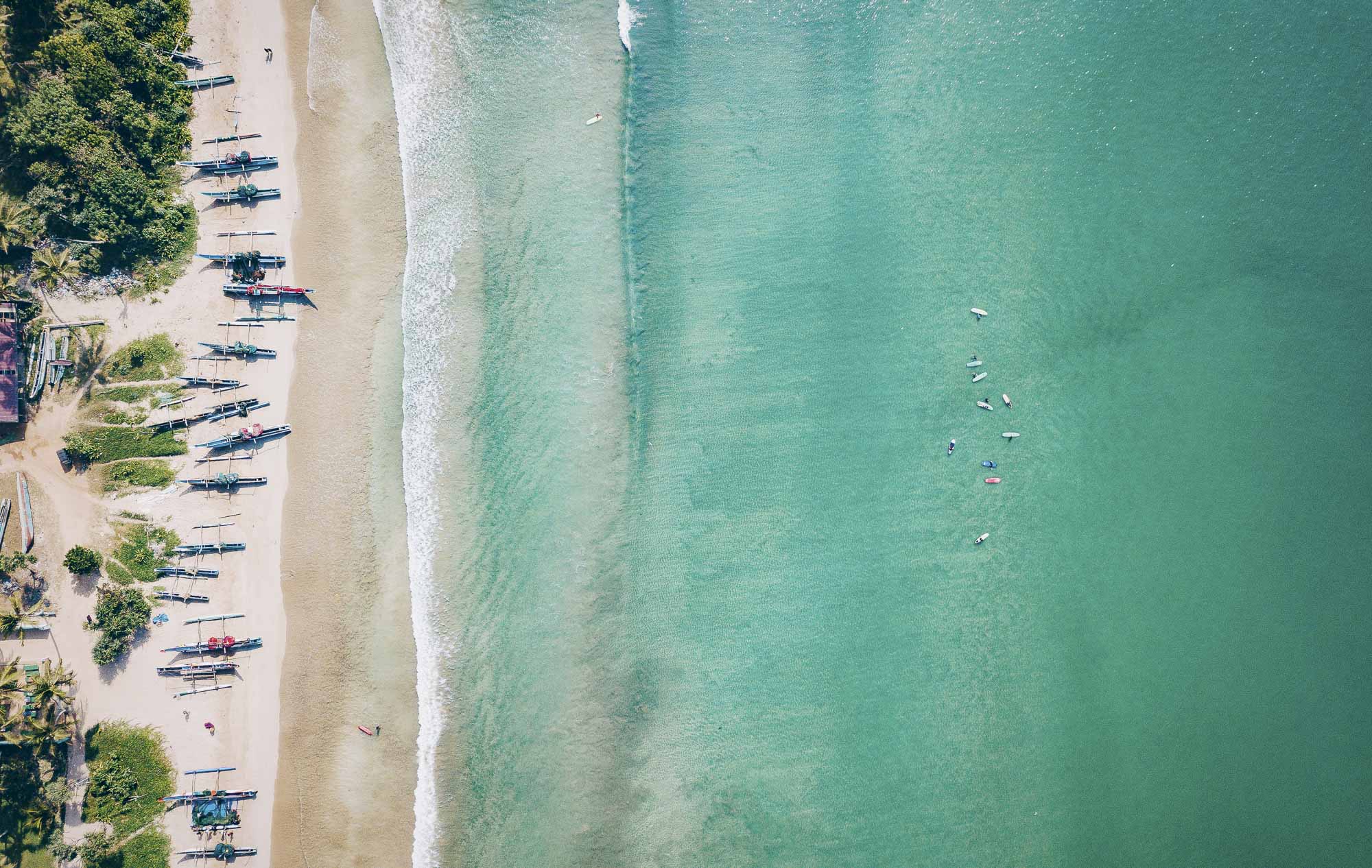 Sri Lanka, Weligama beach