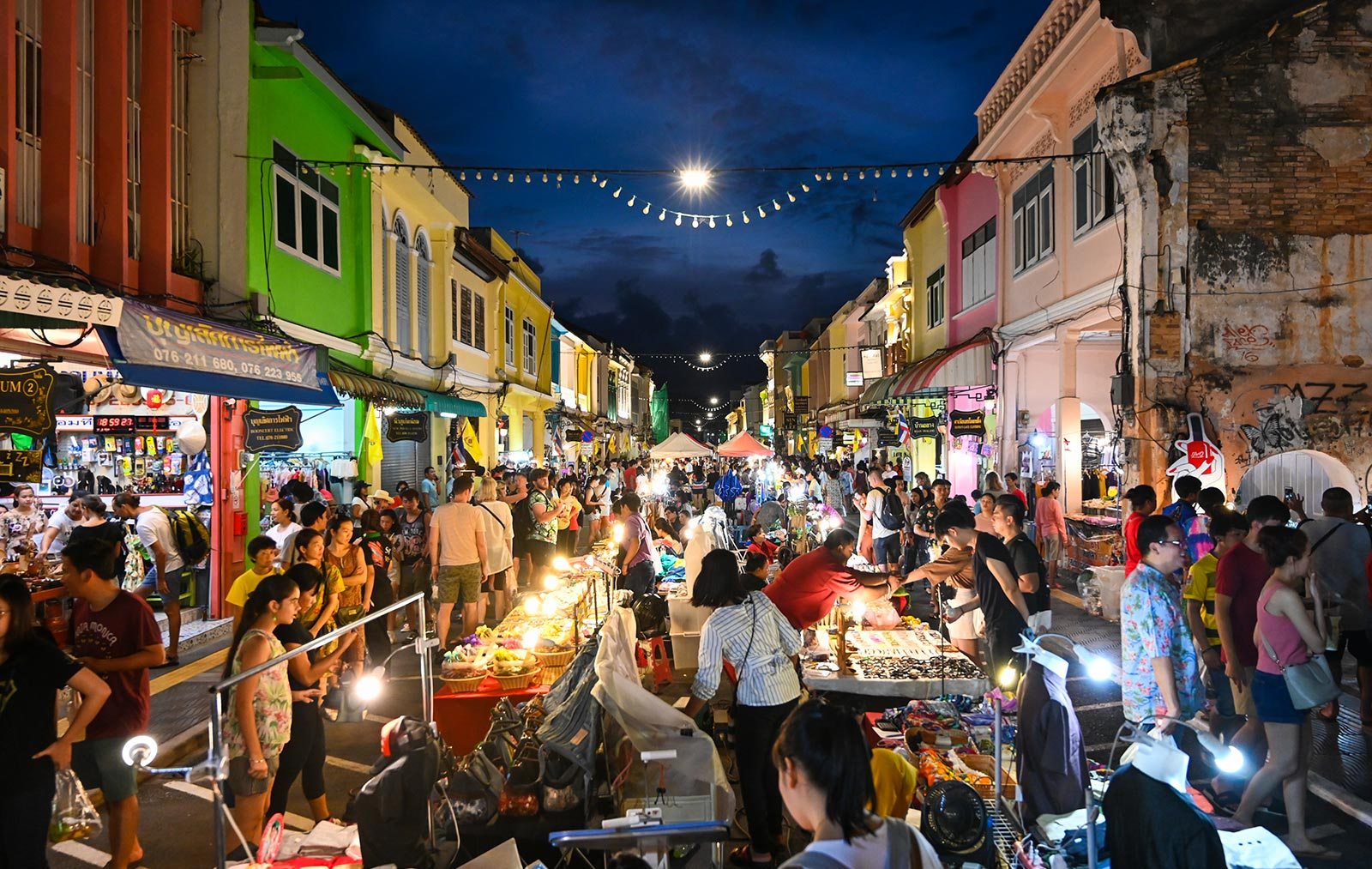 Phuket-Thailand-May-tourists-street-at-lard-yai-phuket-editorial