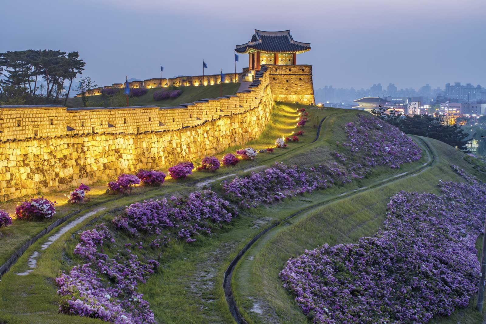 Korea, Suwon Hwaseong Fortress (UNESCO Heritage Site)