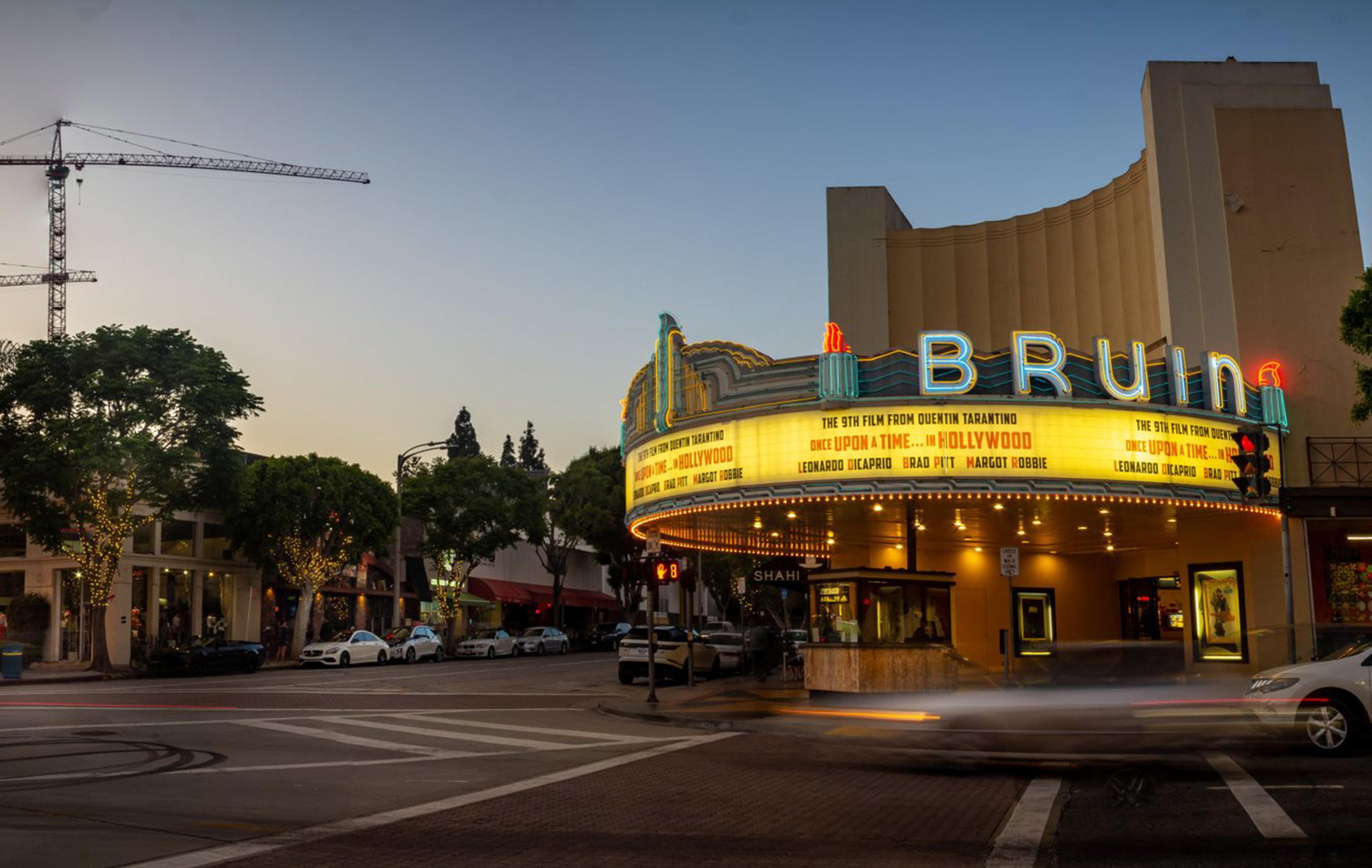Bruin Theatre Los Angeles Once Upon a Time in Hollywood Quentin Tarantino