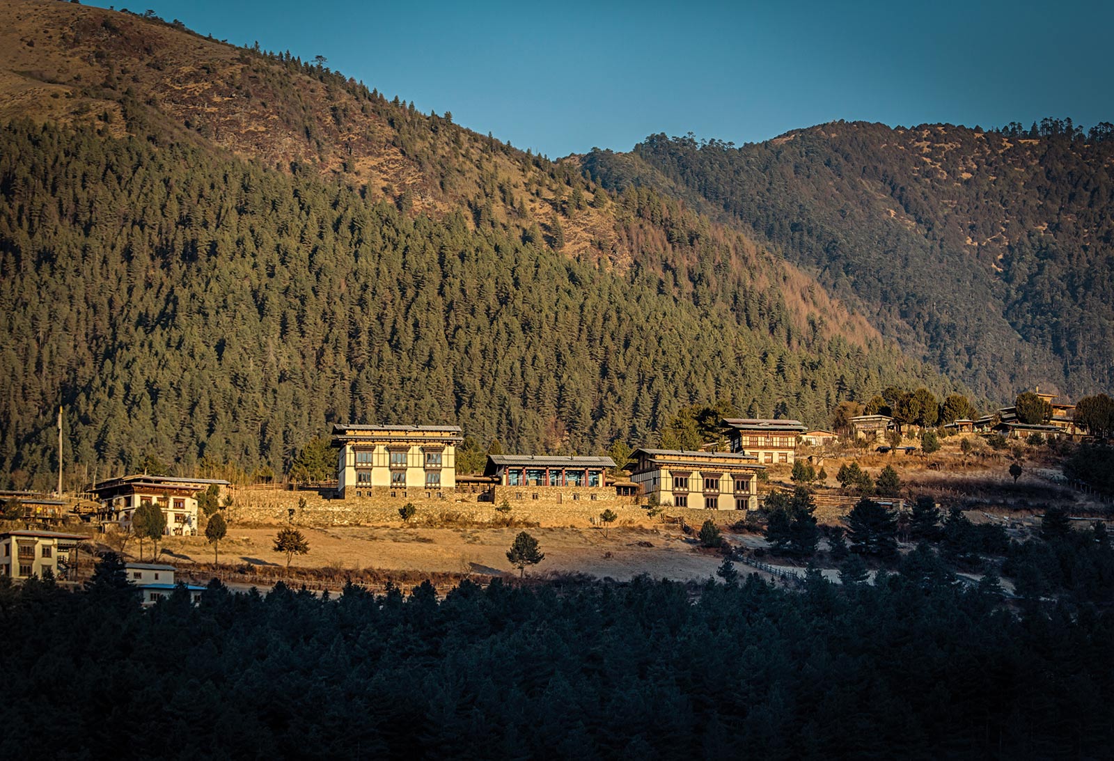 Gangtey Lodge, Gangtey Valley, Bhutan