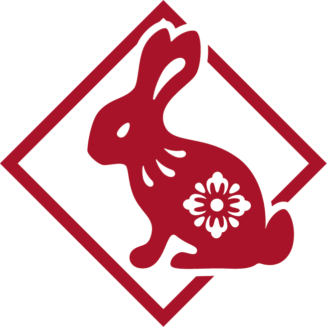 Rabbit, Chinese zodiac feng shui icon
