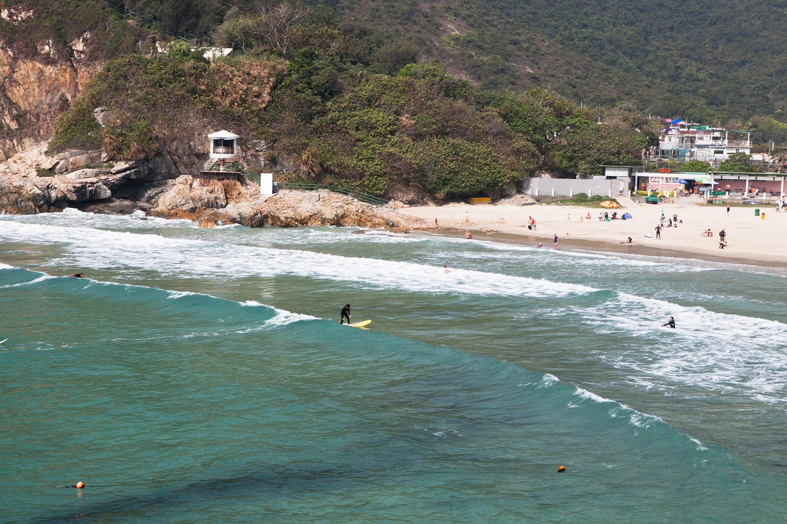Hong Kong Tai Long Wan Beach Big Wave Bay surfing