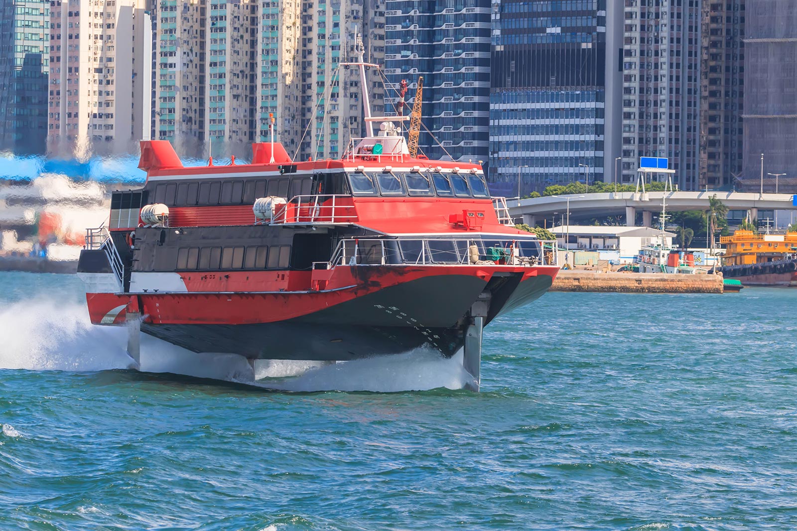 TurboJet speedboat passenger boat Hong Kong Macao