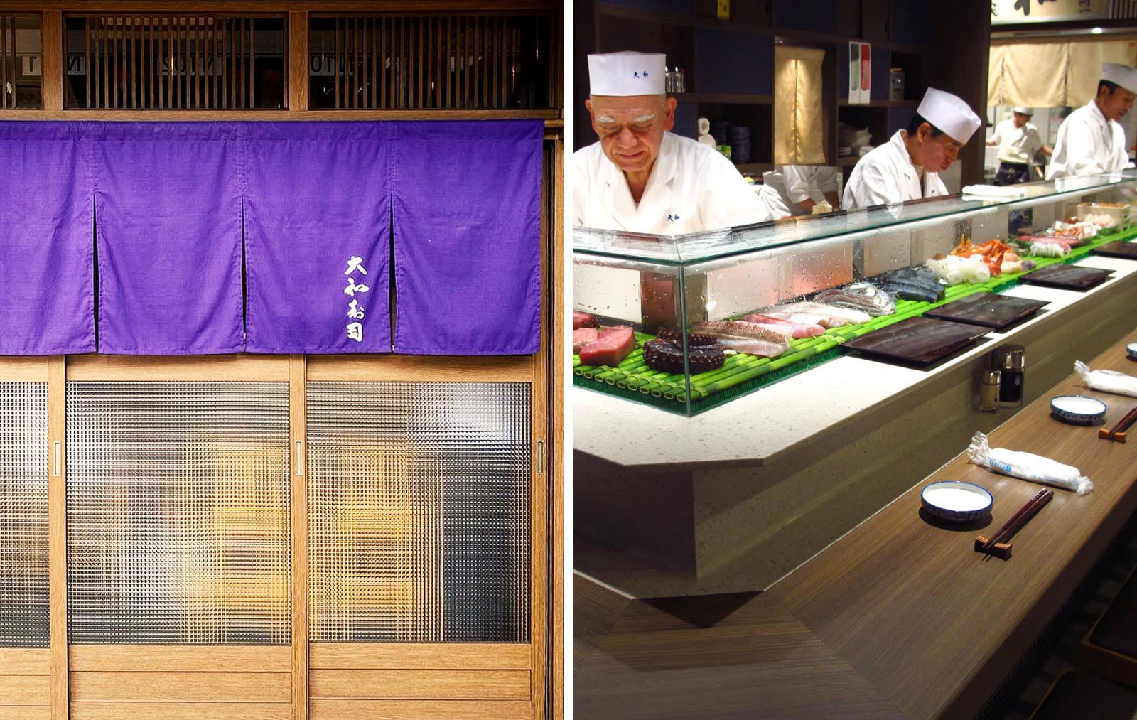 Tokyo-bay-Daiwa Sushi-entrance-chefs