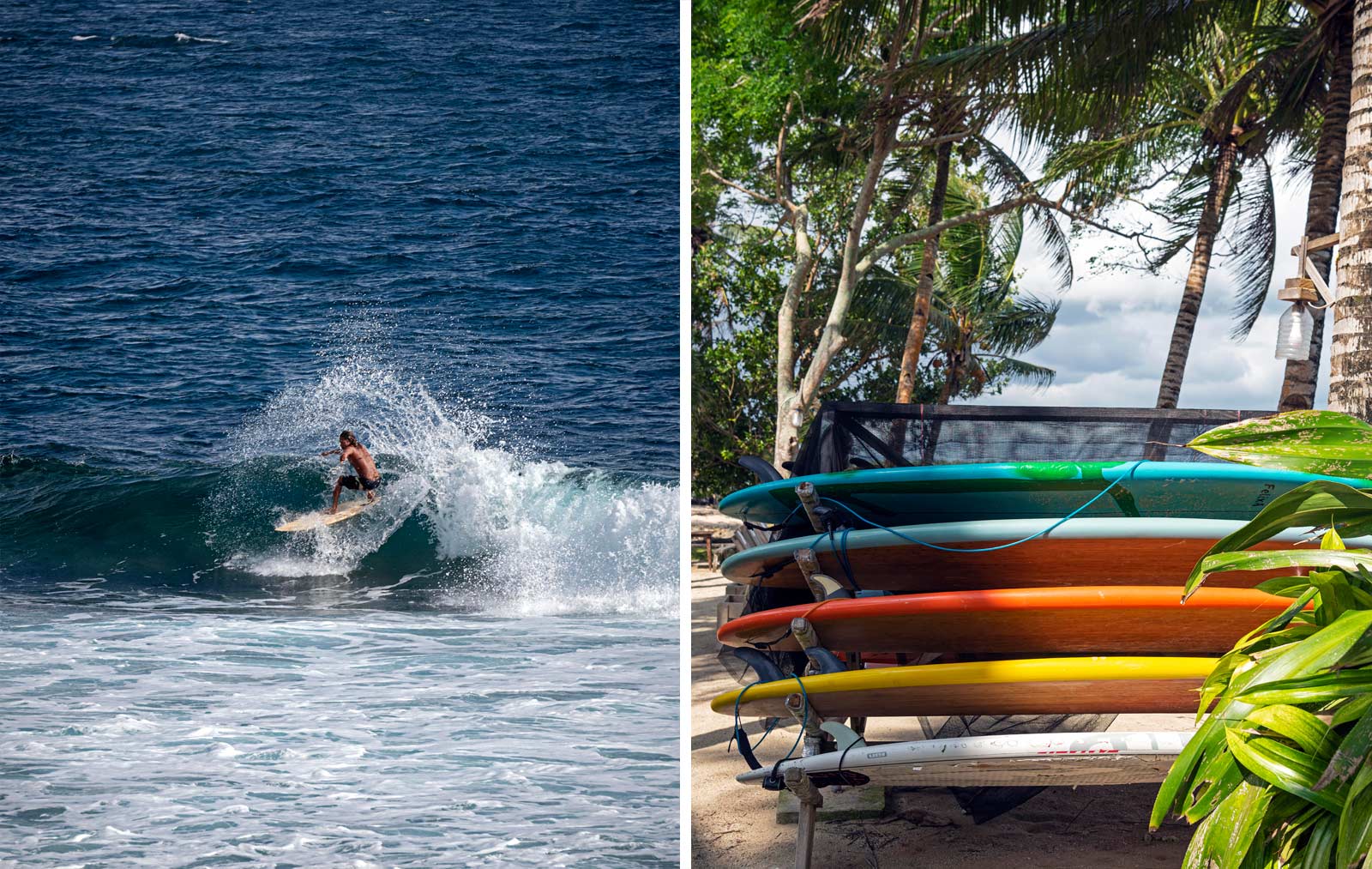 Surfing in Siargao
