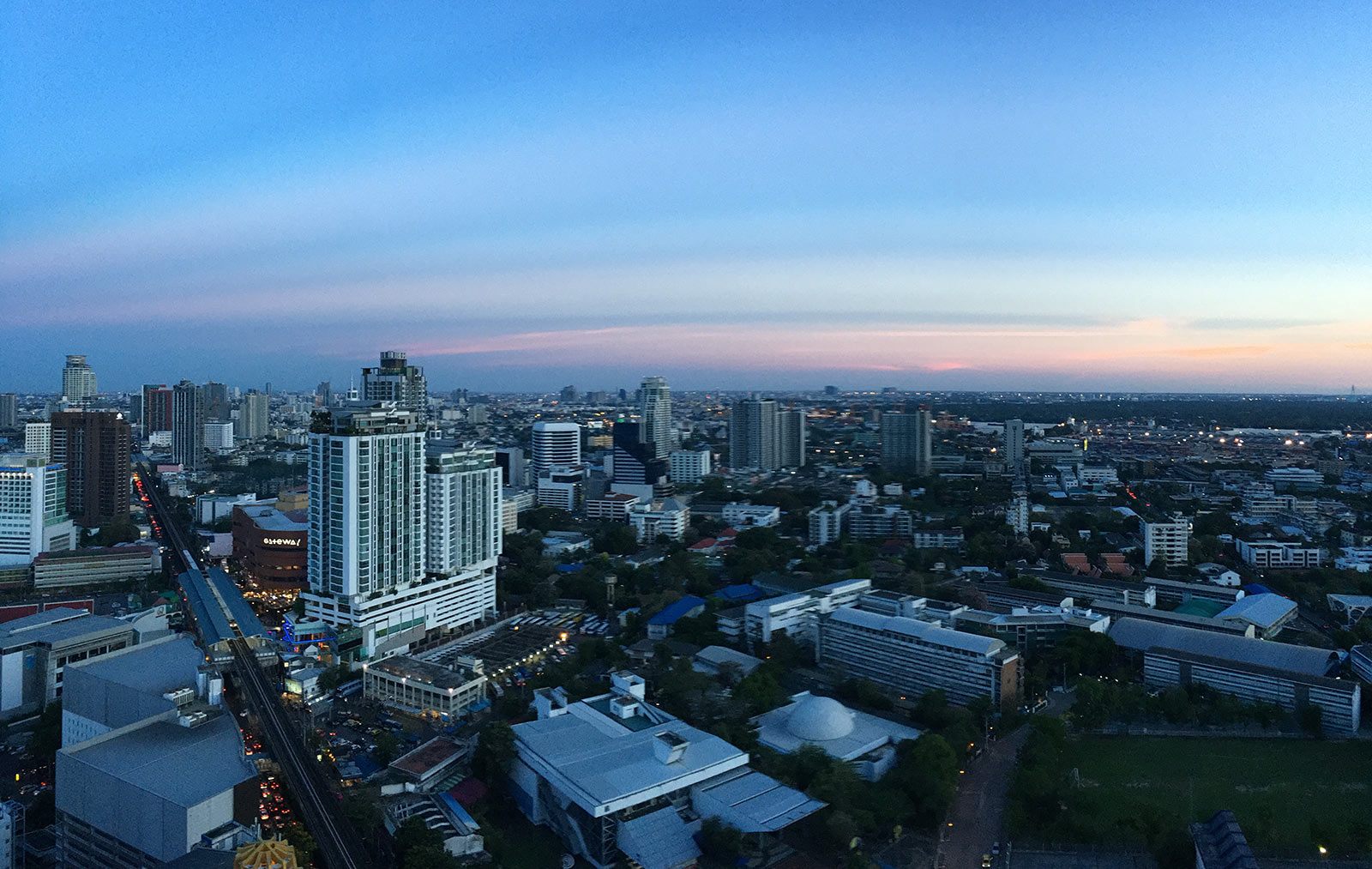 Bangkok-neighbourhoods-Ekkamai-Bangkok-urban-city-view-sky-sukhumvit-area-bts