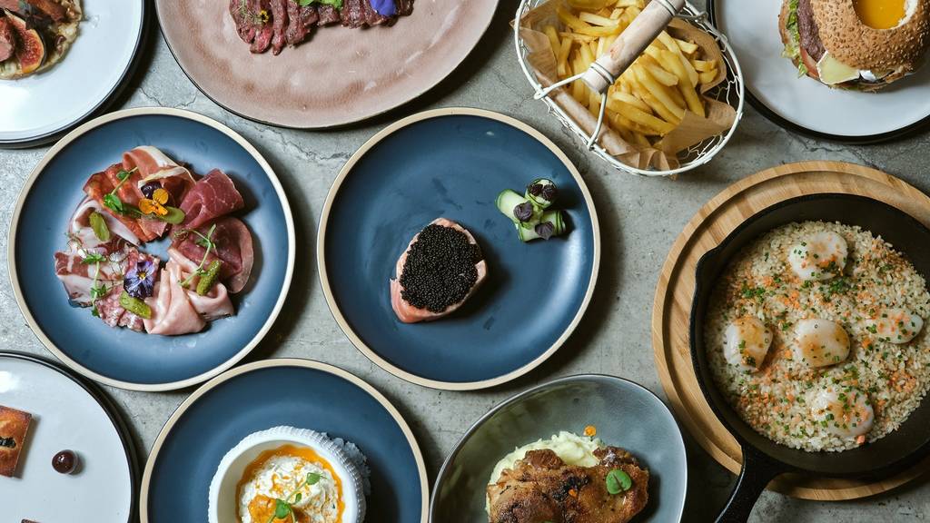 Dishes of food at Les Papilles, one of Hong Kong's hottest restaurants and bars of 2021