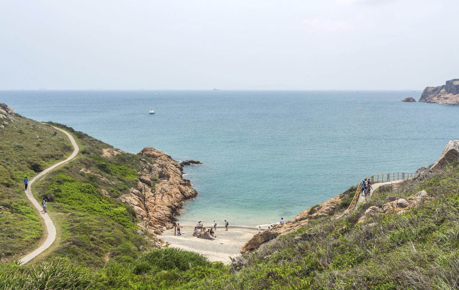 po toi island hidden beach hike hong kong